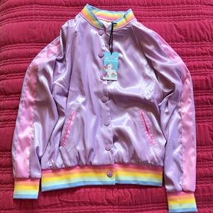 NWT!!! My Little Pony x Unique Vintage Satin Jacket Size Medium 🌈 🦄